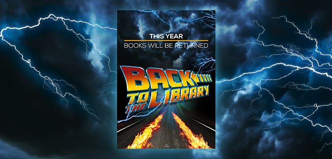 back to the future library poster for school