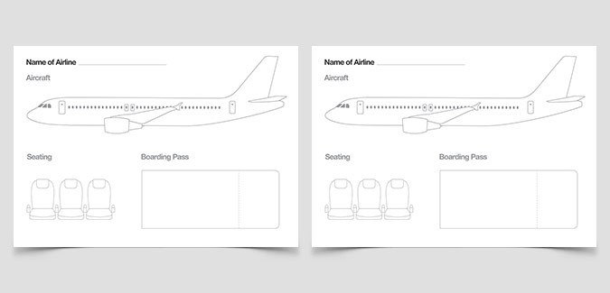 create airline design kids classroom