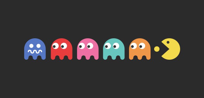 Pacman game characters and objects – PAPERZIP