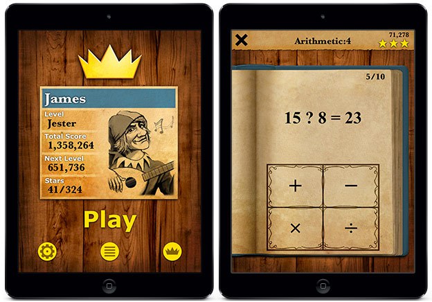 king of maths app for ipad