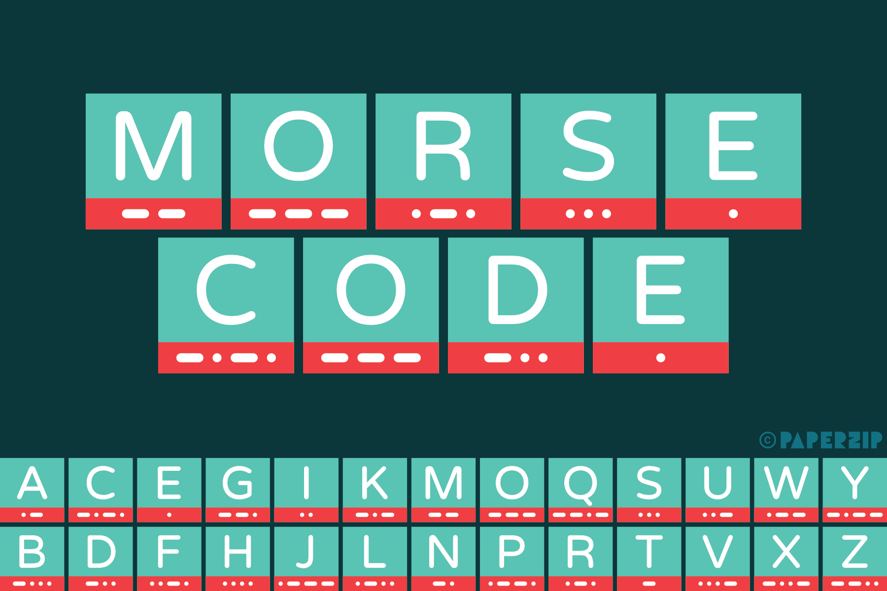 free printable morse code alphabet for classroom display